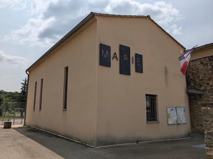Mairie de Foissac (Gard, France).