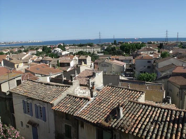 Vue générale de Fos sur Mer