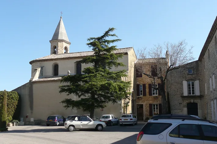 Eglise à Jonquerettes.