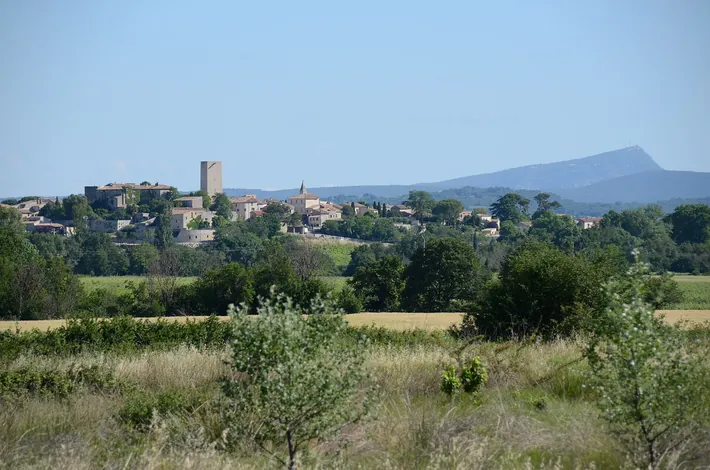 Fantastic views in Gard: here la Rouviere