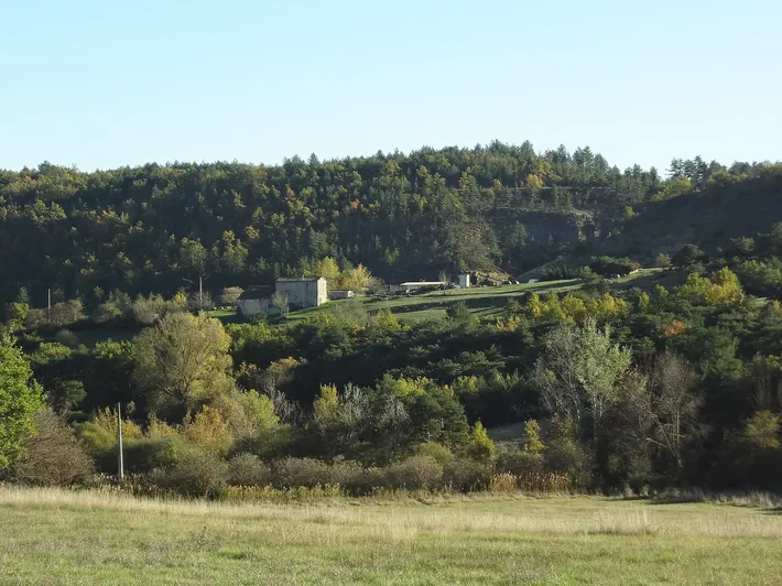 Ferme de la Gavie, à Montlaux
