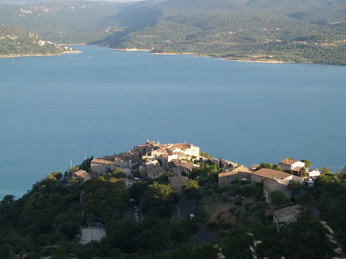 Vue générale de Sainte Croix du verdon