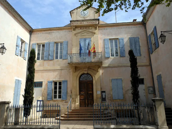 Vue de Vallabrègues